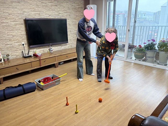 퇴원환자 방문 맞춤 재활서비스 「건강채움」